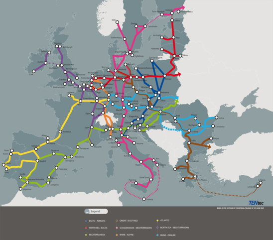 Référence Au Vélo Et à Eurovelo Dans Un Nouvel Appel à Projet Rte-t 